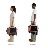 BAGSMART Men Women Travel Backpack with Shoe Compartment Airplane Compression Backpack Waterproof Anti‑theft Cabin Bag