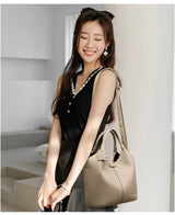 Brand High Quality Soft Leather Large Capacity Top-handle Bags Female Handbags Women Shoulder Crossbody Totes Messanger Bag Sac