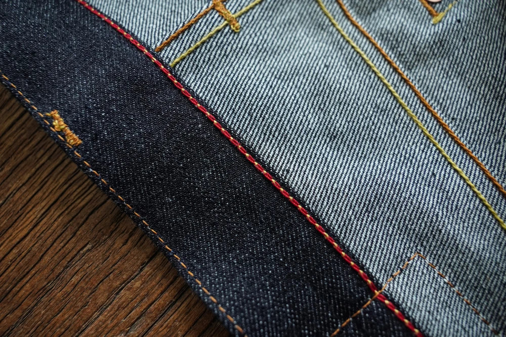 Sauce Origin 1A915-AG Men's Selvedge Denim Jeans | 15 oz Taper Fit