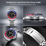 Pagani Design PD-1662 GMT Automatic Men's Watch