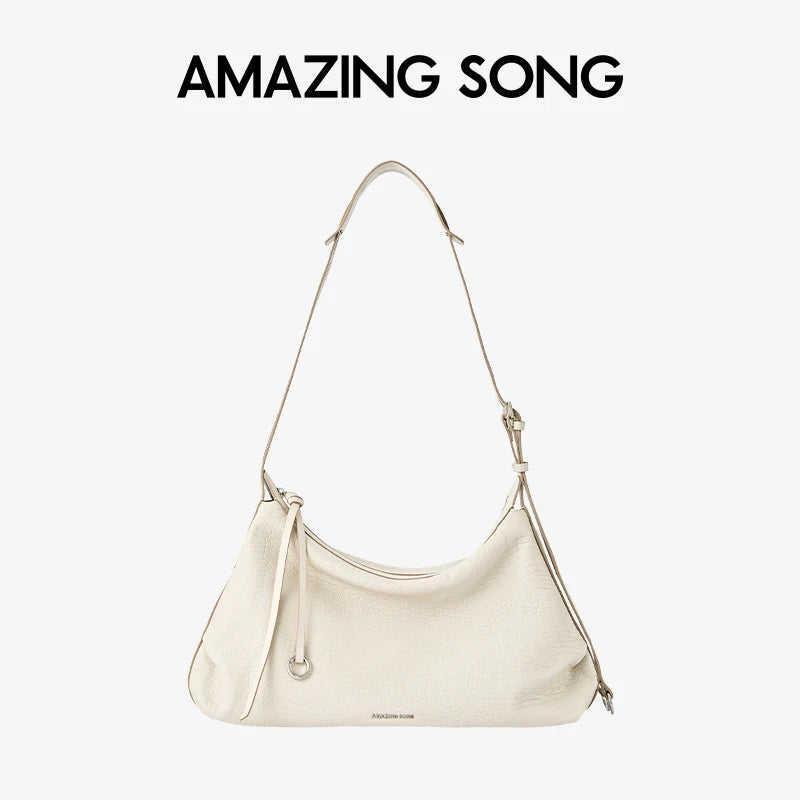 Amazing Song Donut Hobo Bag – Genuine Leather Crossbody