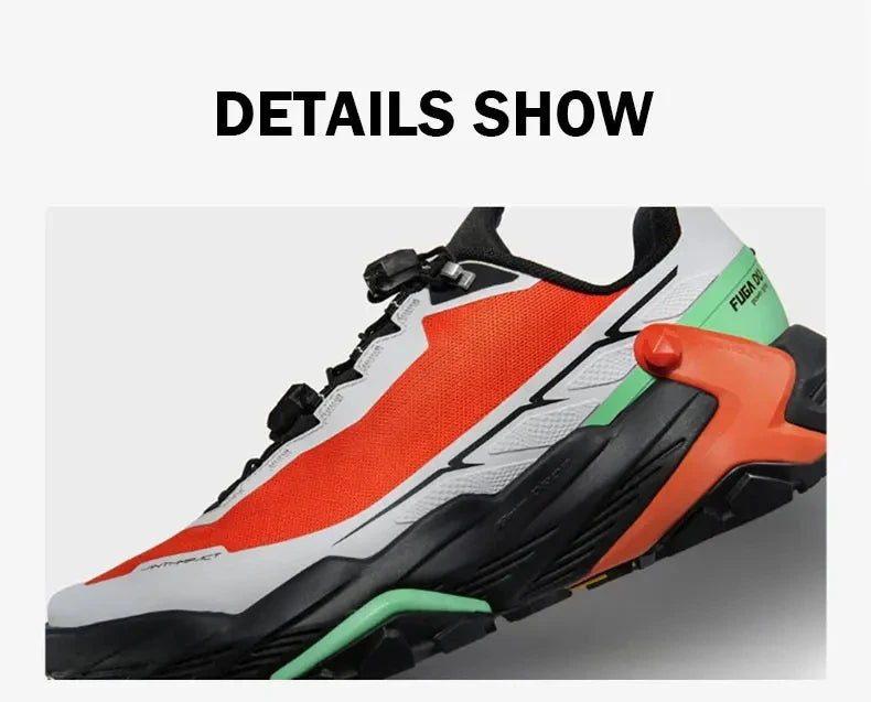 KAILAS FUGA DU Trail Running Shoes Men's Sandproof Powerful Grip Anti-slip Outdoor Breathable Sneakers Athletic Shoes KS2413111