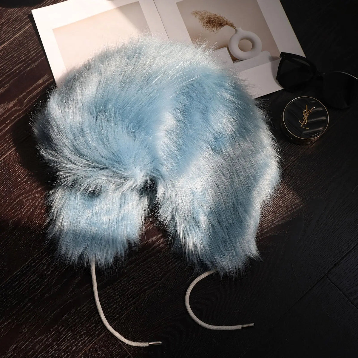 Leopard Print Faux Fur Winter Bomber Hat