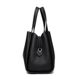Genuine Brand Sturdy Durable Soft Leather Top-handle Bags Female Handbags Women 3 Layer Shoulder Crossbody Totes Messenger Bag