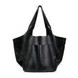 Large PU Leather Tote Bag for Everyday Carry