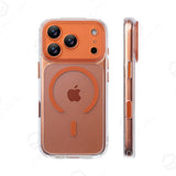 Magnetic Clear iPhone Case with Camera Button