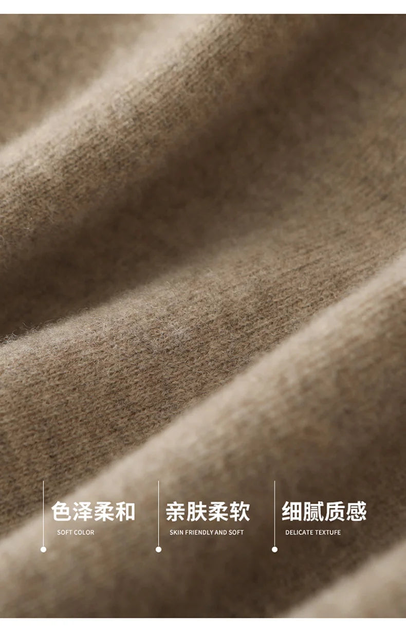 Wool A-Line Midi Skirt – Women's Knit Autumn Winter