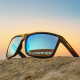 MAXJULI Polarized Extra Big Sunglasses for Men Women with Big Heads UV 400 Protection Sun glasses 8125