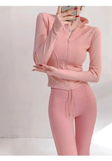 Quick-Dry Performance Yoga Jacket