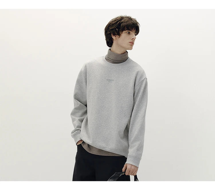 Semir Unisex Sweatshirt Regular Shoulder Crew Neck Soft Cotton Feel Pullover Everyday Casual Style Autumn Top 2026