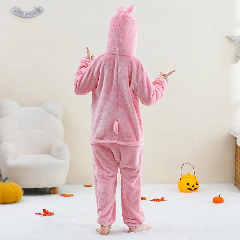 Kids' Capybara Flannel Onesie
