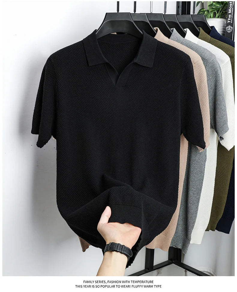 Men's Premium Cotton Polo Shirt | Relaxed Summer Fit
