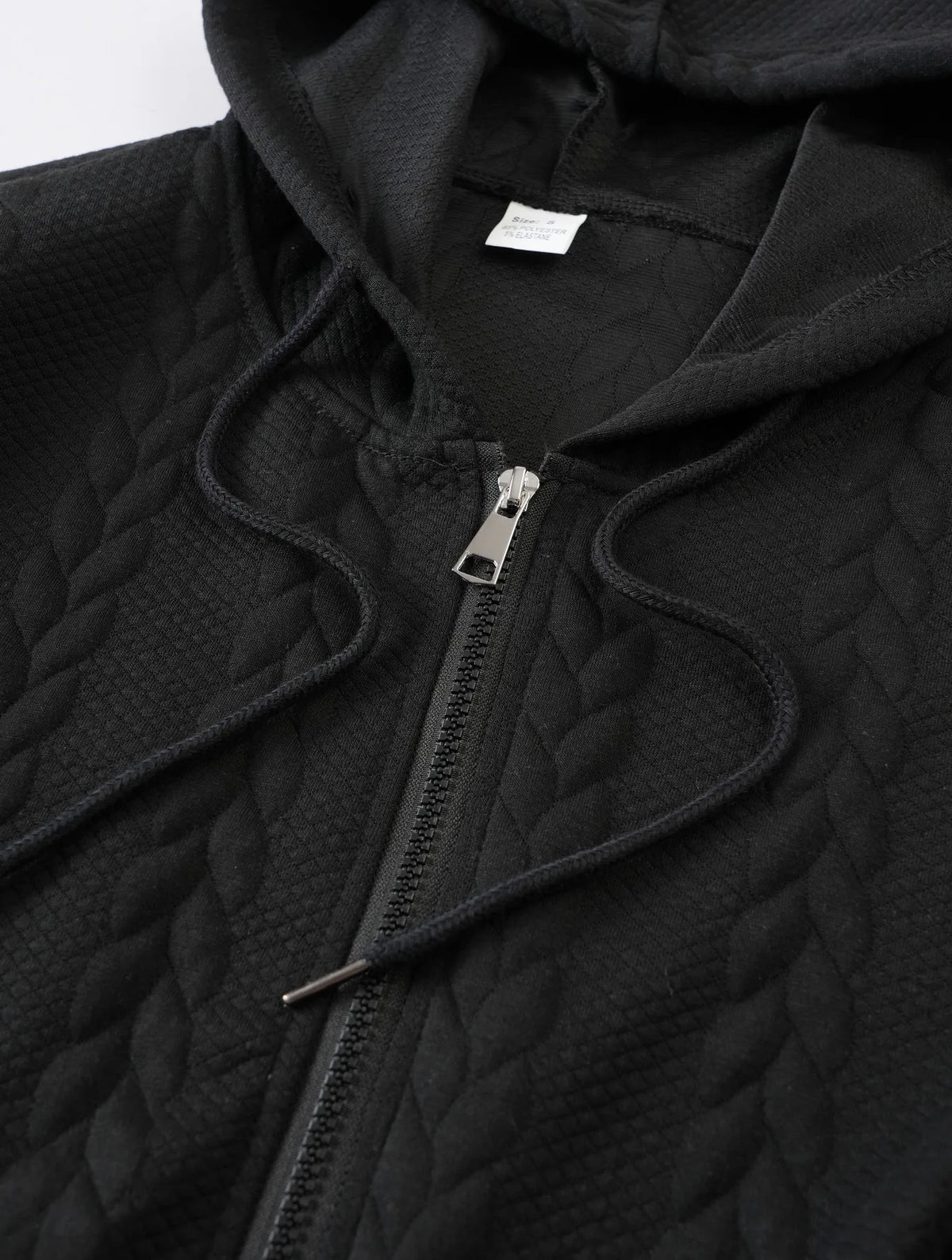 Men's Knit Zip-Up Hoodie