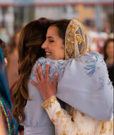 Kaftan Evening Gown | A-Line Long Sleeve Formal Dress