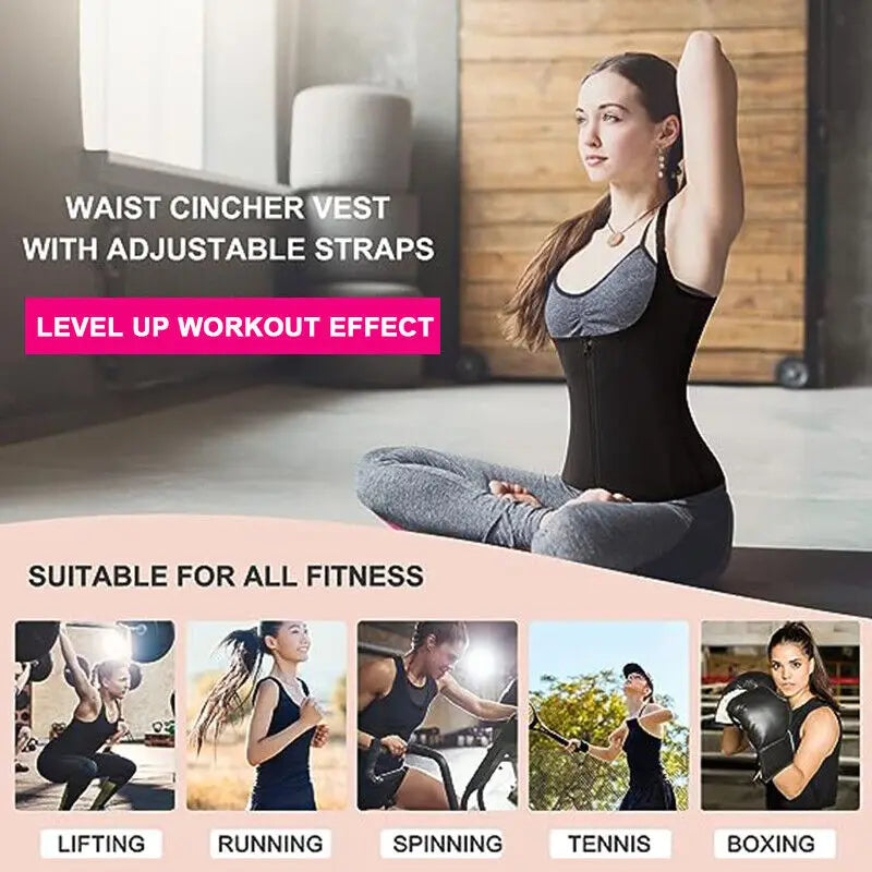 Women’s Neoprene Workout Sauna Vest
