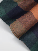 Men's Vintage Plaid Flannel Shirt — Loose Fit Casual Long Sleeve Top