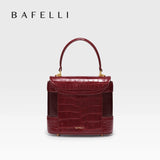 BAFELLI HANDBAG 2026 WOMEN'S NEW LEATHER PURSE EVENING DESIGNER BUCKET CAT LUXURY BRAND FASHION BUSINESS CASUAL BAGS