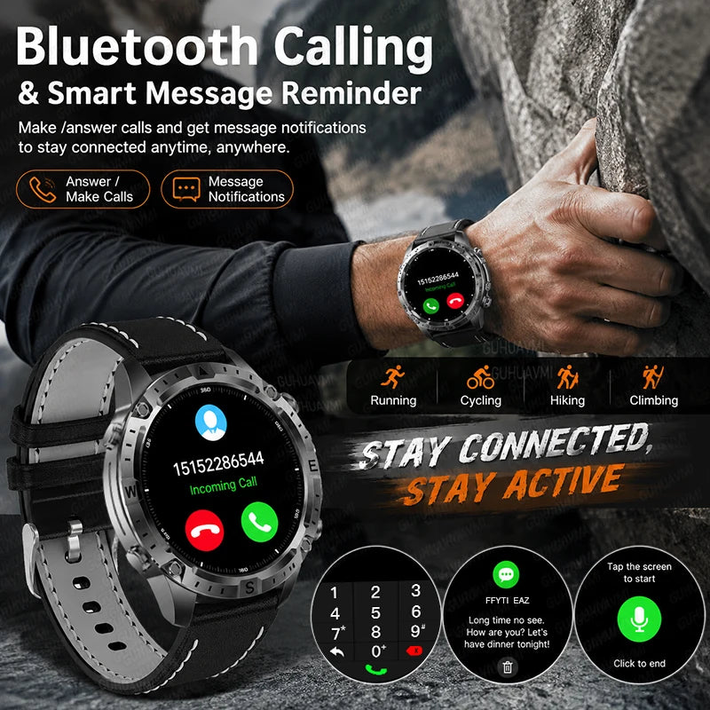GUHUAVMI TANK Y102 GPS Smart Watch | 3ATM