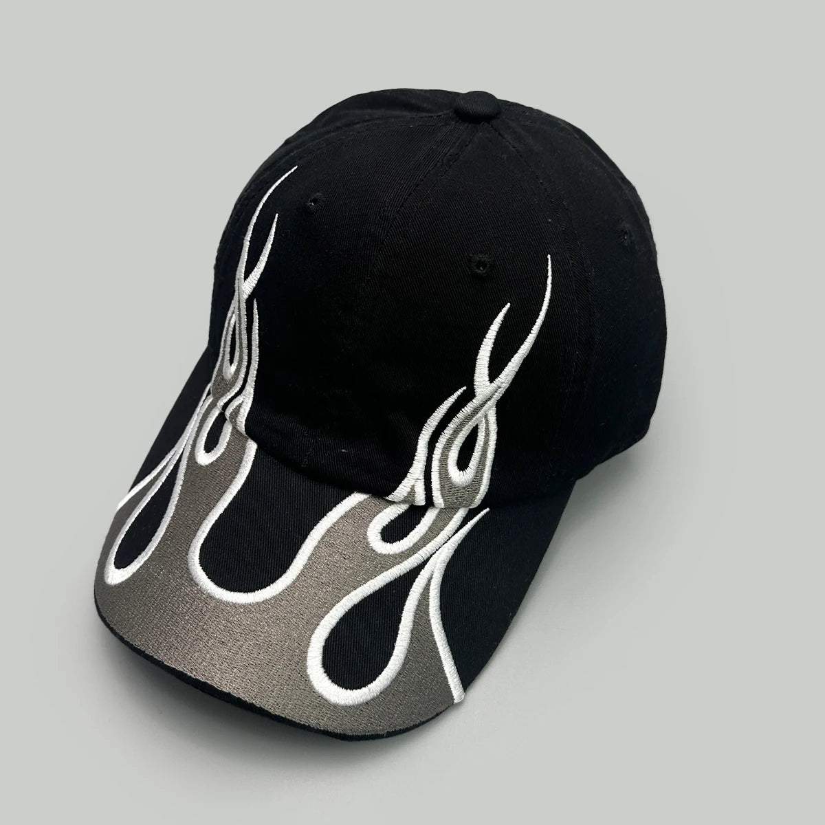 Flame Blade Embroidered Baseball Cap | Unisex