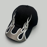 Flame Blade Embroidered Baseball Cap | Unisex