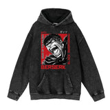 Vintage Wash Oversized Cotton Hoodie