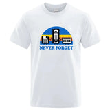 Never Forget Retro Graphic T-Shirt