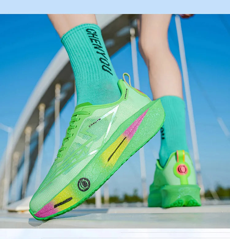 Marathon Men Running Shoes Carbon Board Speciality Sports Breathable Lightweight Women's Comfortable Athletic Sneakers 2026 New
