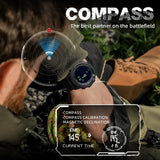 NORTH EDGE APACHE-46 Men Digital Watch Outdoor Sports Running Swimming Outdoor Sport Watches Altimeter Barometer Compass WR50M