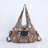 Vintage Women Bag Large Handbags Satchel Top-handle PU Shoulder Bag Vintage Dumpling Pack Multi-pockets Shoulder Bags Purse