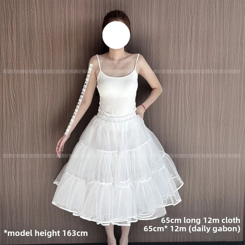 Fluffy Mesh Petticoat Underskirt – Lolita Crinoline