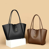 High Quality Soft Leather Shoulder Crossbody Bags For Women Large Capacity Luxury Bag Brand Designer Casual Handbag Sac A Main