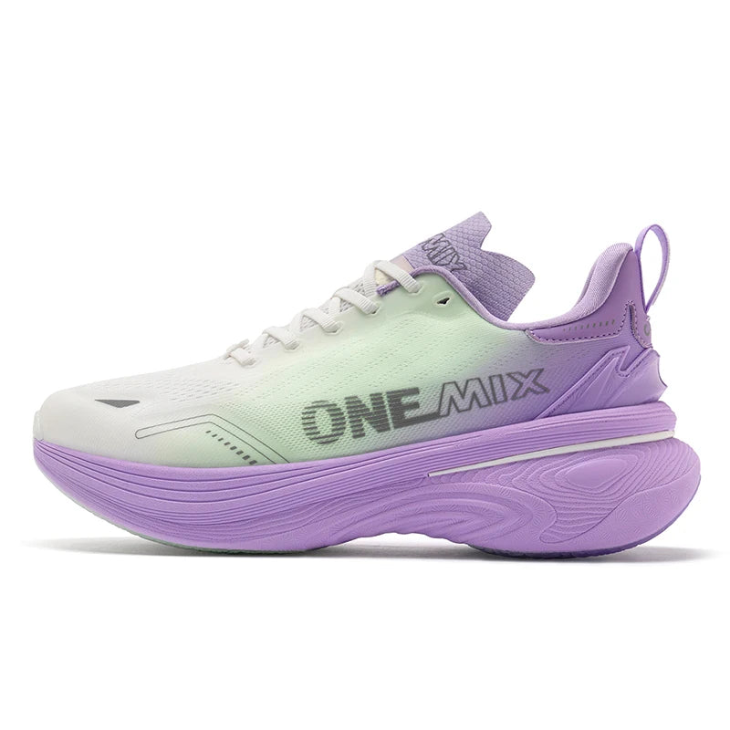 ONEMIX New Jogging Running Shoes Women and Men Light Sneakers Road Shoes Wear-resistant Fashion Sports Shoes Fitness