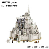 Educational 2026 Assembly 8278pcs DIY Bricks Building Blocks Suitable The City Capital Minas Tirith Model Gifts for Adults Toys