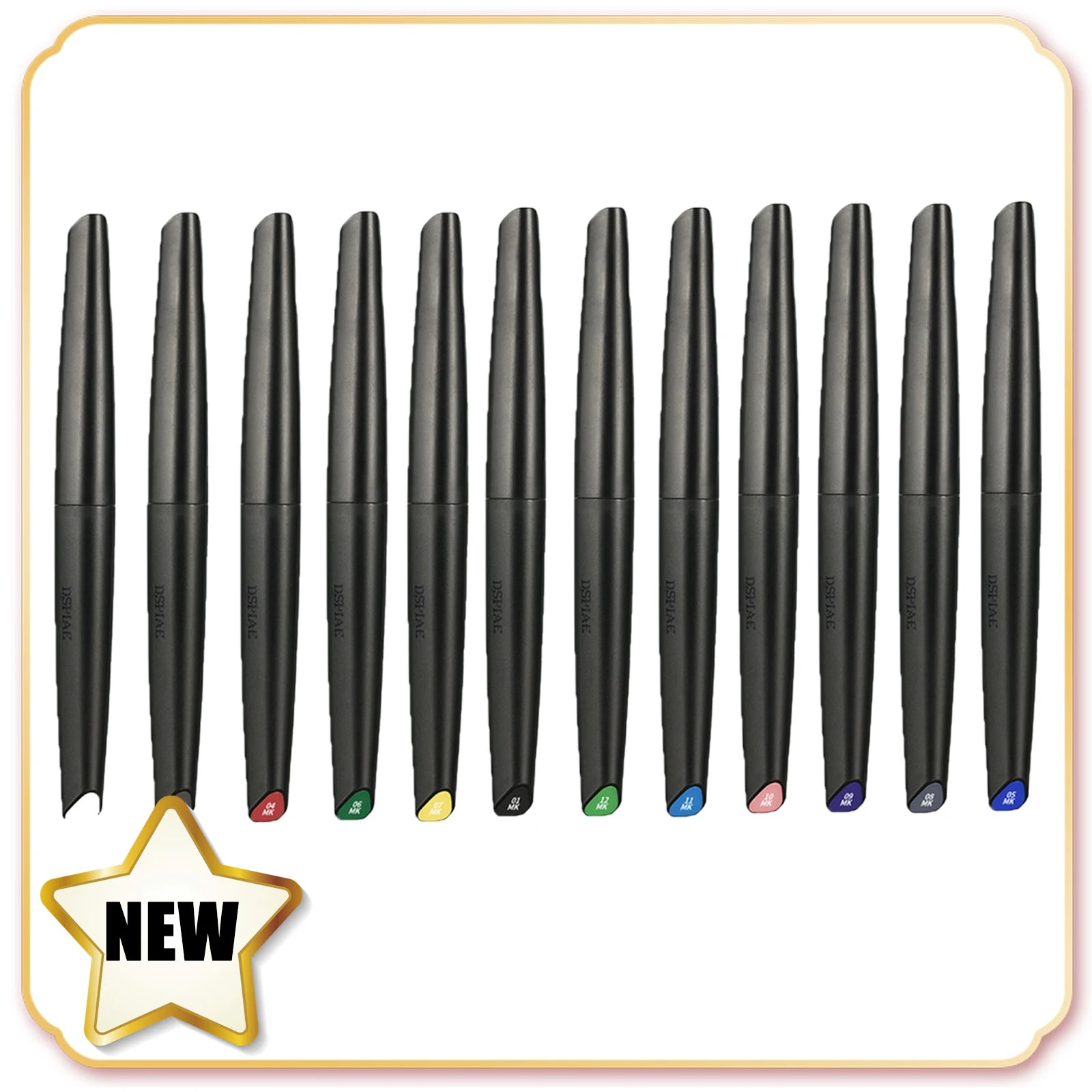 DSPIAE Artist Brush Pen Set | Water-Based Markers