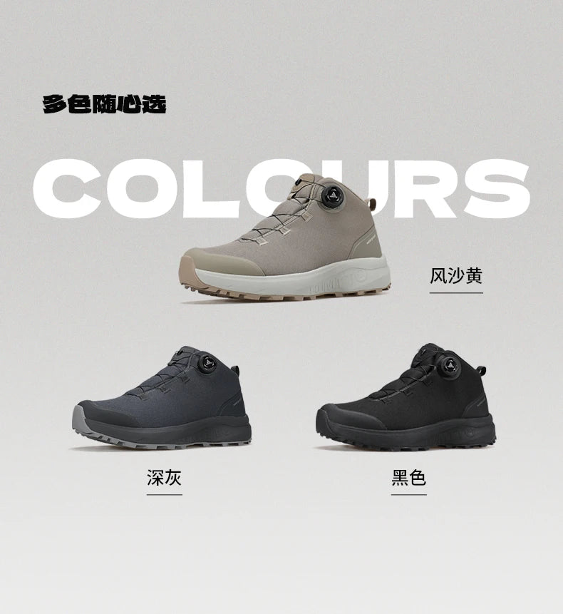 HUMTTO Hiking Shoes Men Winter Outdoor Sports Climbing Shoes hunting  boots Warm outdoors Trekking  Sneakers ankle travel boots