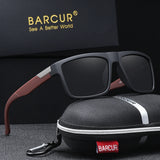 BARCUR Simple And Comfortable Business Style Sunglasses For Daily Travel, Uv Protection Brand Packaging