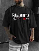Unisex Formula Racing Cotton T-Shirt | Loose Fit