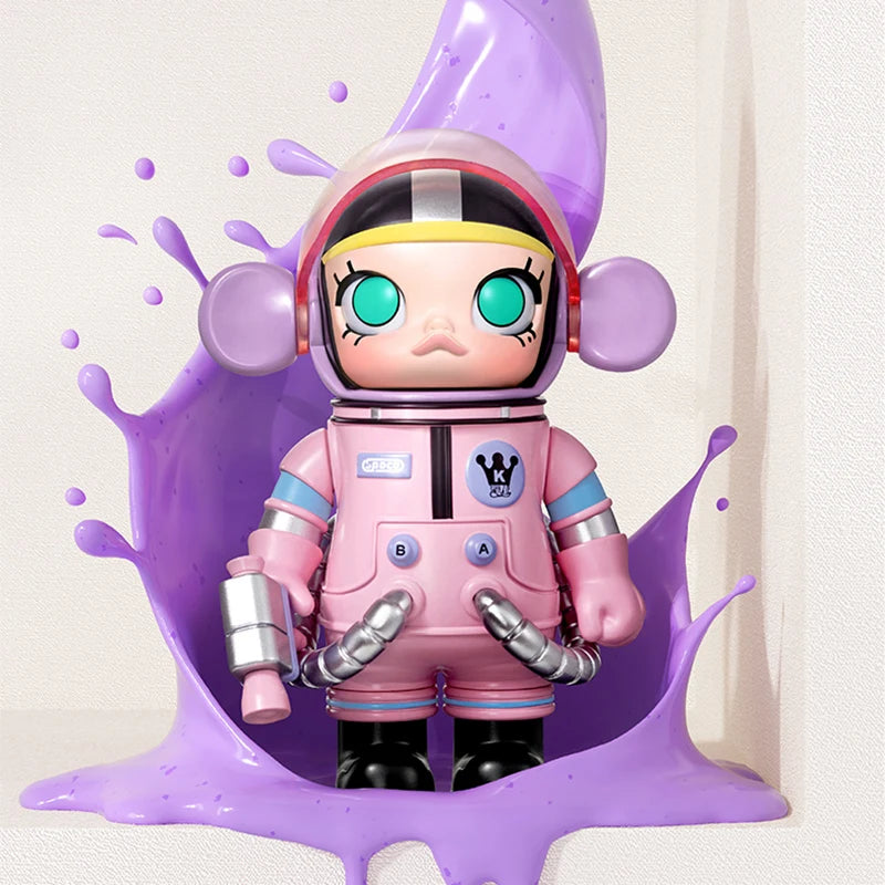 POP MART MEGA SPACE MOLLY 100% Series 4 Blind Box Guess Bag Mystery Box Toys Doll Cute Figure Desktop Ornaments