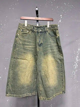 Men's Loose Straight-Leg Denim Jeans & Shorts