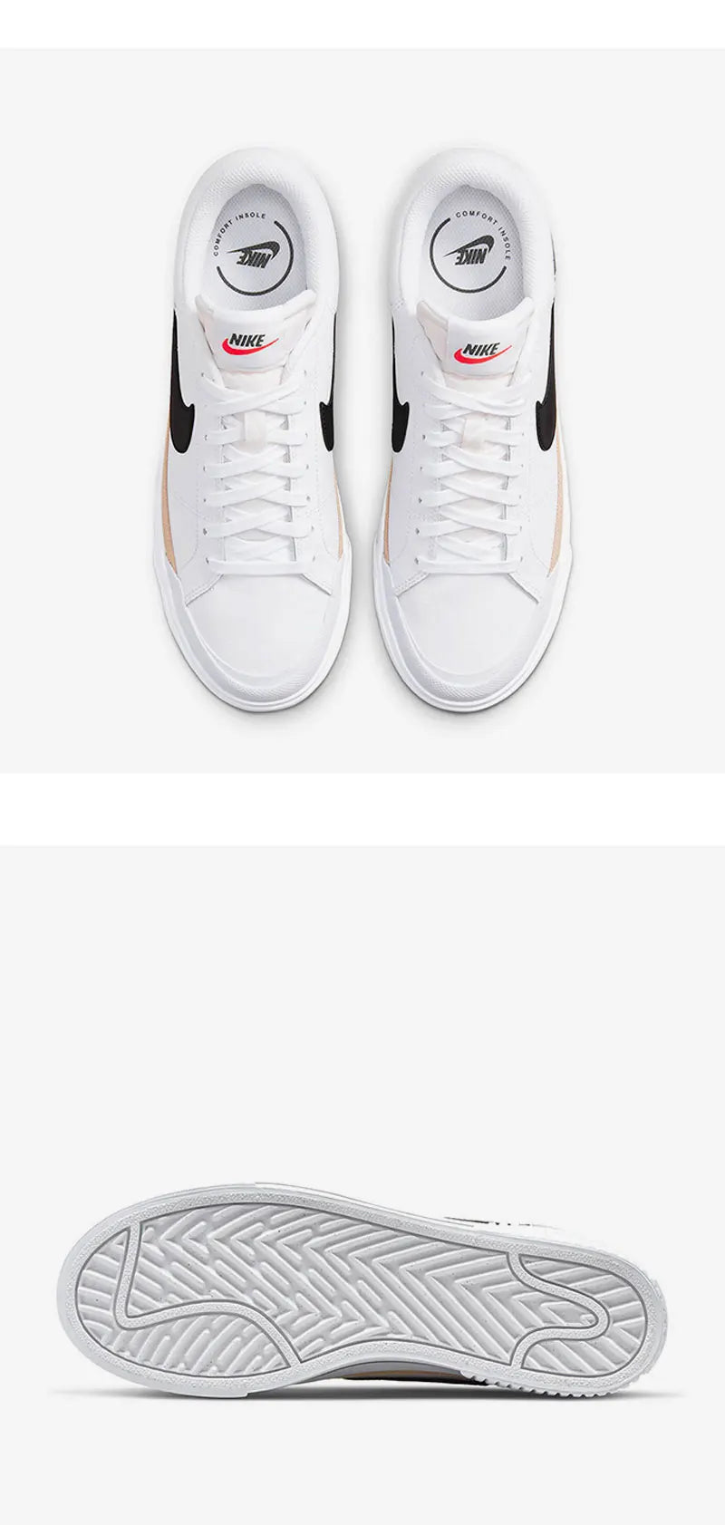 Nike Women's Court-Ready Cushioned Sneakers DM7590-100