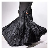 Elegant High-Waist Pleated Maxi Skirt for Women