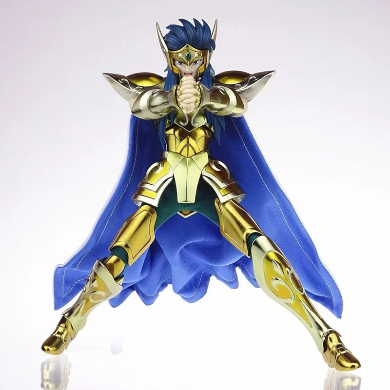 MST Saint Seiya Myth Cloth Aquarius Camus Leo Aiolia Capricorn Shura Gemini Saga Kanon Plus 3.0 Gold Knights of Zodiac Figure