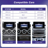 Linux CarPlay Screen for Mercedes-Benz W205 GLC V-Class | Wireless Android Auto
