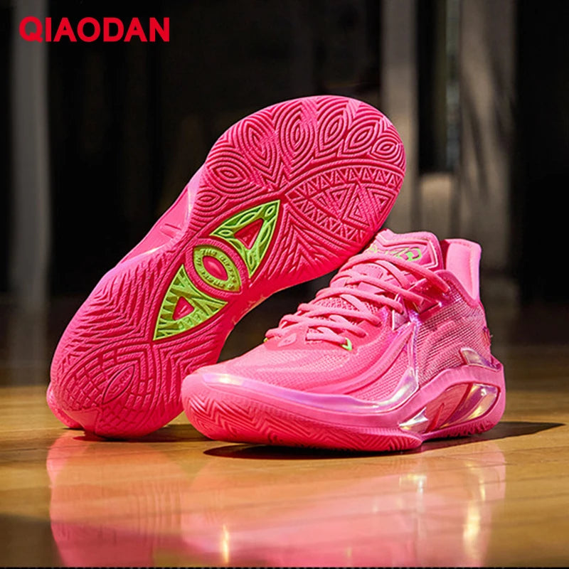 QIAODAN Duya 4.0 Basketball Shoes Summer 2026 Professional Men's Sports Shoes Anti Cushioning Support Sneakers QXA013253177