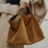 Genuine Leather Women Handbags Large Capacity Female Shoulder Crossbody Bag Fashion Cowhide Commuting Big Totes Bolsas