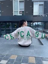 Women's Y2K Letter Print Relaxed Sweatshirt