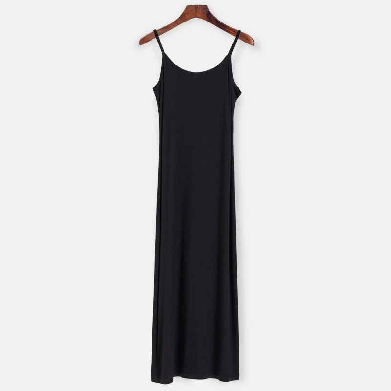 Elegant O-Neck Knit Maxi Dress