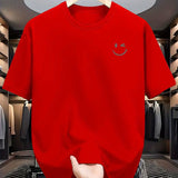 High Street Letter Print Cotton Tee