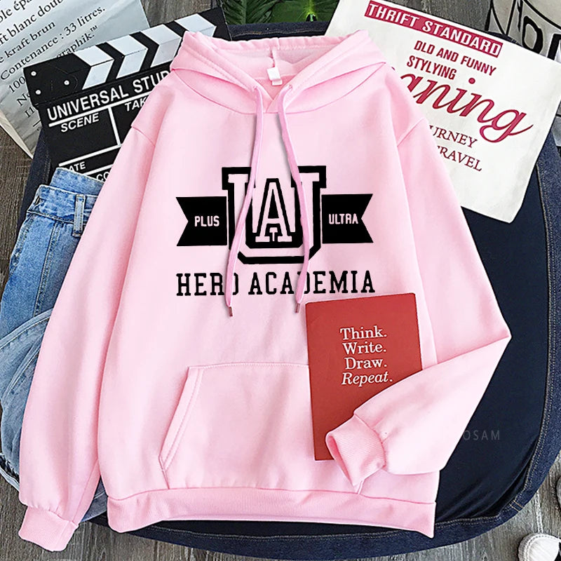 My Hero Academia UA Logo Relaxed Pullover Hoodie