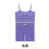 Women Seamless Yoga Sets Summer Fitness Workout Suits Sport Bra High Waist Leggings Sexy Outfits 2024 Female Casual Sportswear